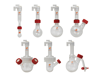 Carousel 6 Plus Reaction Station glassware